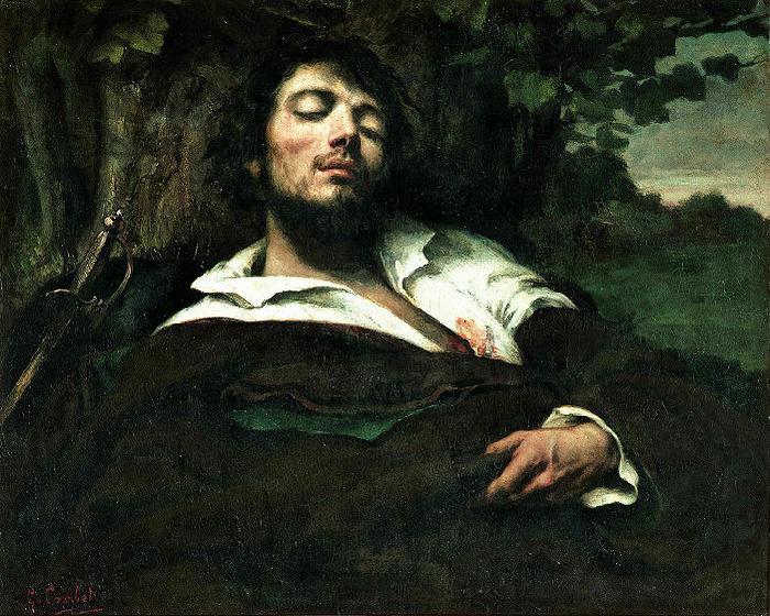 Gustave Courbet Wounded Man